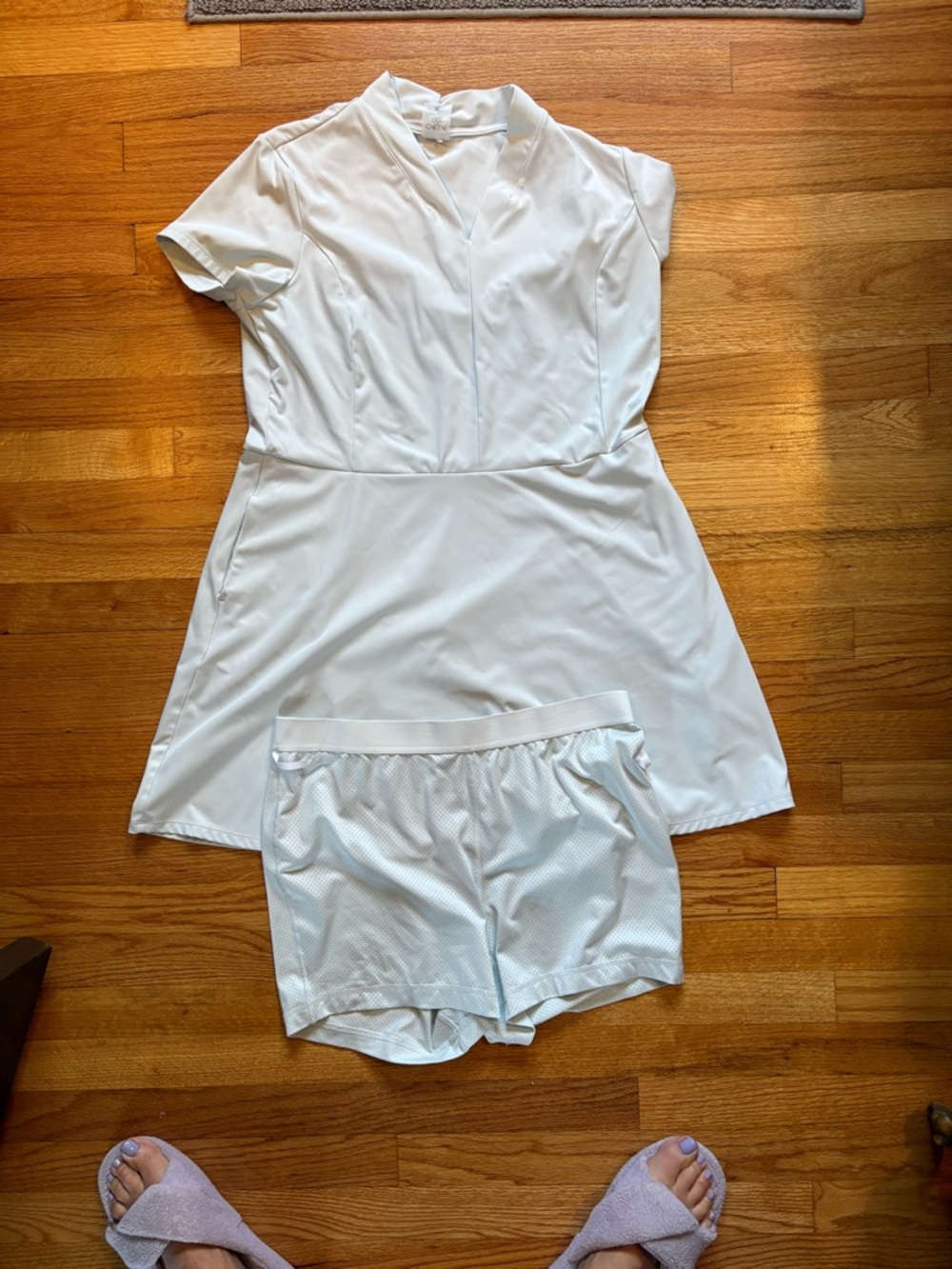 Golf/tennis dress Short-Sleeve by Alia with Matching Shorts